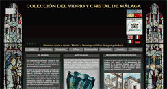 Desktop Screenshot of museovidrioycristalmalaga.com