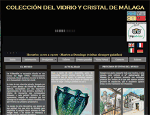 Tablet Screenshot of museovidrioycristalmalaga.com
